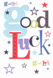 Full of positive energy, this cheerful good luck card embodies the encouragement and optimism cherished in Mill Hill's warm neighbourhoods. The phrase 'Good Luck' is boldly arranged across a snowy white canvas, its letters coloured in a playful spectrum-oversized pastel blues mingle with vivid reds, mossy greens, and rich purples, each shade evoking the diversity of gardens along Bunns Lane. Whimsical stars, from navy to lilac to lemon-lime, tumble lightly across the card's surface, conjuring images of endless possibilities brightening the night sky above Mill Hill. Though the cardstock is smooth and inviting to the touch, there's a subtle promise of excitement and hope in every detail-perfect for pressing into a friend's hand before they set out on their next big adventure, whether it's starting a new school year or preparing for a performance at a local venue. In every way, this card is a celebration of new beginnings and the simple power of believing in someone's dreams within a supportive local community.